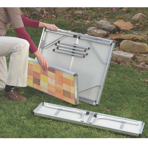 Conjunto Mesa e Bancos duplos Picnic Set Mosaic | Coleman - INCOTERMINAS® - Imagem 4