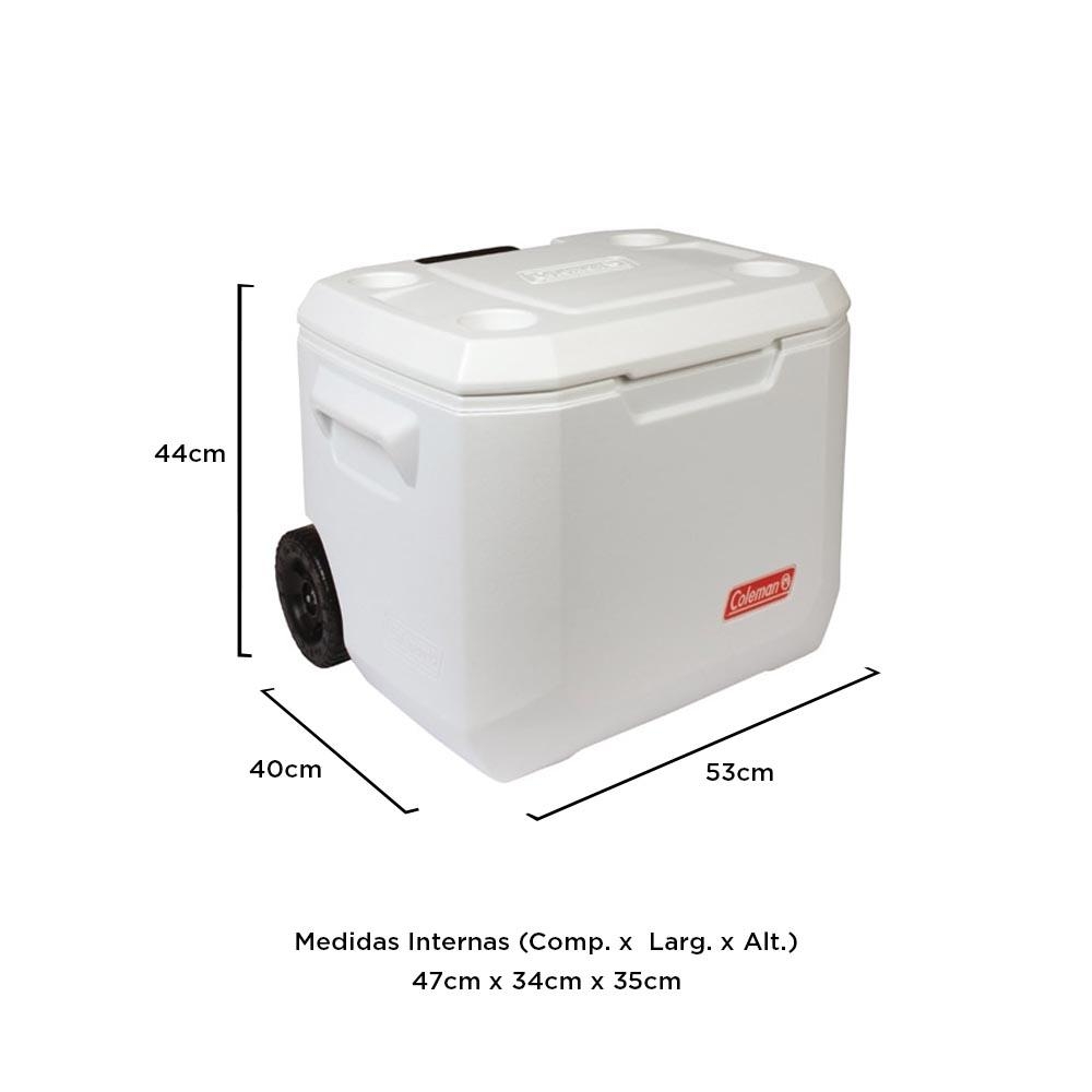 Caixa Térmica com Rodas Marine 47 Litros (50 QT) | Coleman - Imagem 7