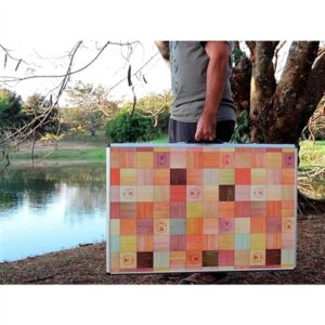 Conjunto Mesa e Bancos duplos Picnic Set Mosaic | Coleman – INCOTERMINAS®