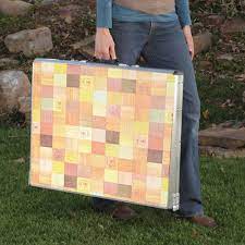 Conjunto Mesa e Bancos duplos Picnic Set Mosaic | Coleman - INCOTERMINAS® - Imagem 5