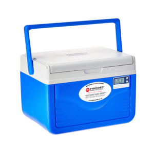 CAIXA TÉRMICA 4,7 LITROS (5QT) COM TERMÔMETRO MÁXIMA E MÍNIMA DIGITAL | PYROMED® – COLEMAN