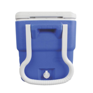 CAIXA TÉRMICA 38 LITROS (40QT) COM RODAS E TERMÔMETRO MÁXIMA E MÍNIMA DIGITAL | PYROMED® – COLEMAN