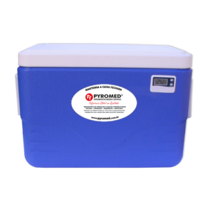 CAIXA TÉRMICA 26,5 LITROS (28QT) COM TERMÔMETRO MÁXIMA E MÍNIMA DIGITAL | PYROMED® – COLEMAN